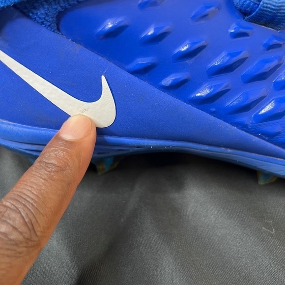 Nike Force Savage Pro 2 Blue White Football Cleats AH4000-400 Men Size 9 ? main image 12